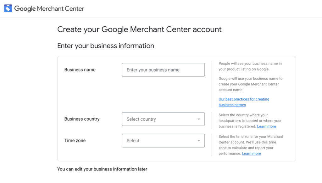 Access Google Shopping Account1