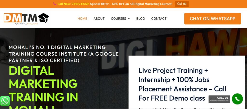 Top Digital Marketing Training Agencies in Mohali & Chandigarh 18 Digital Marketing Training Agencies in Mohali18