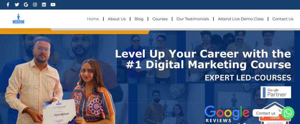 Top Digital Marketing Training Agencies in Mohali & Chandigarh 3 Digital Marketing Training Agencies in Mohali3 1
