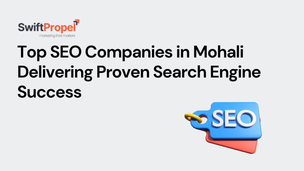 Top SEO Companies in Mohali