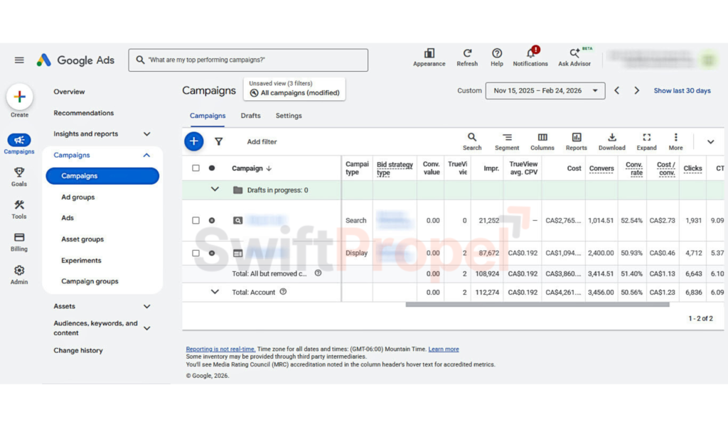 How SwiftPropel Built a Full-Funnel Google Ads Renter-Consideration Engine for an Urban Rental Property in Edmonton Alberta 1 Watermark co n ect 4938