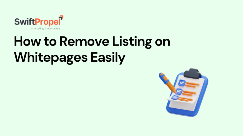 remove listing on whitepages