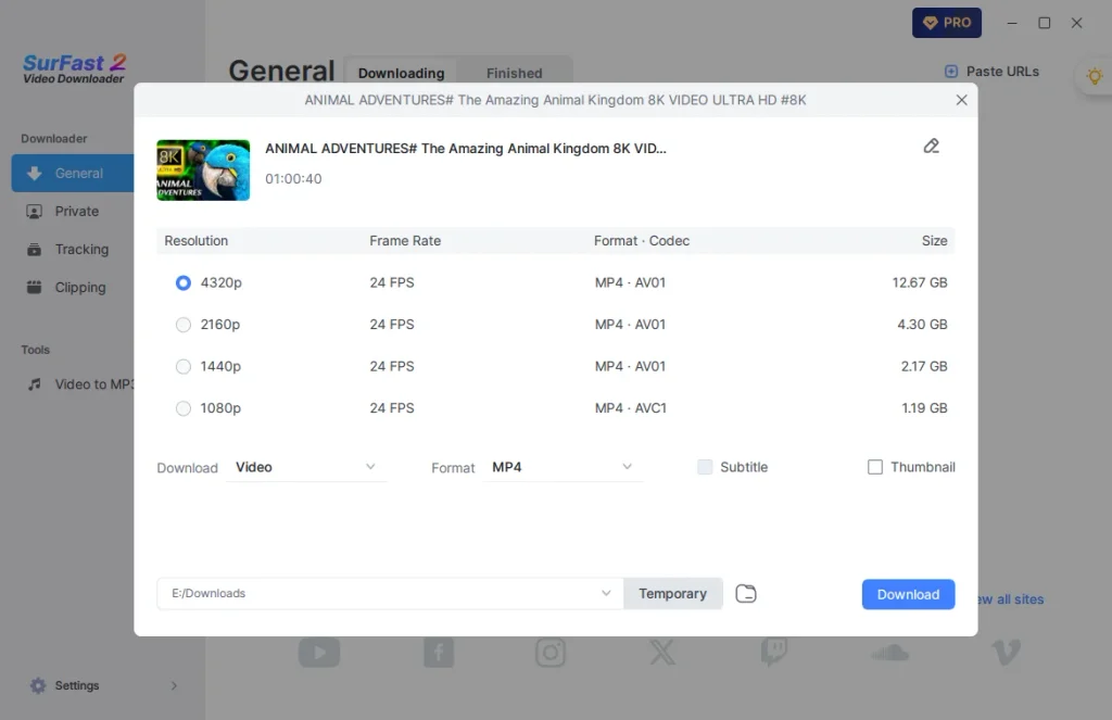 SurFast Video Downloader Review: A Powerful and Flexible Way to Download Online Videos 6 SurFast Video Downloader Review6
