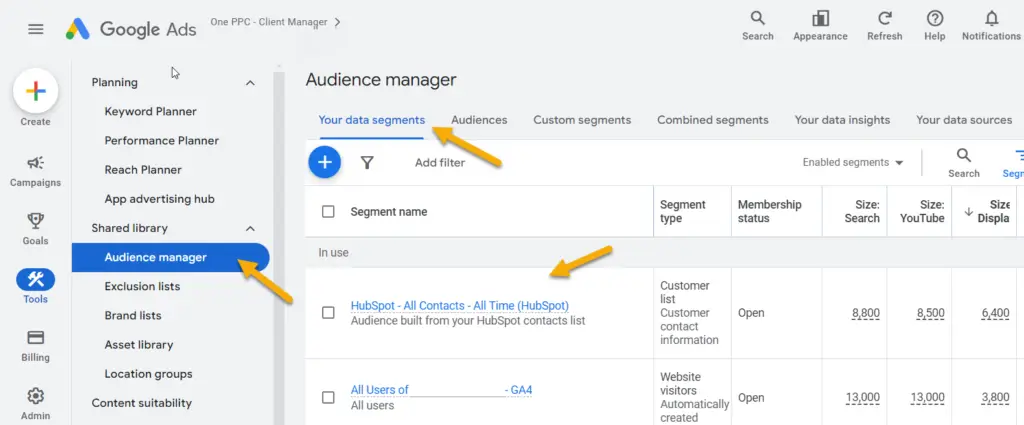 Google Ads Remarketing Lists for Search Ads (RLSA) 1 48