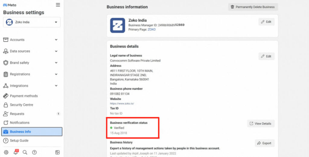 Access to a Facebook Page & Ads Account1