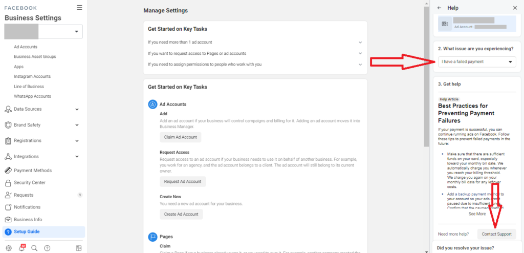 Access to a Facebook Page & Ads Account2