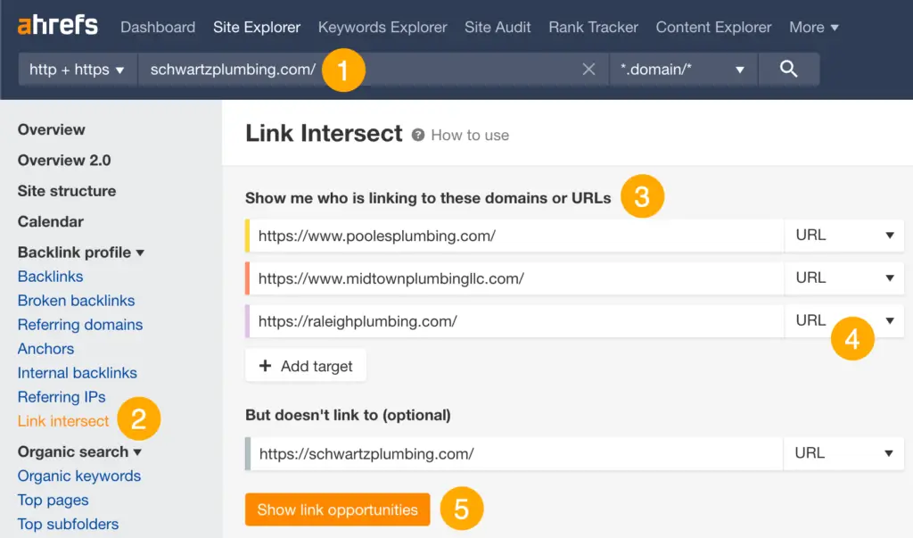 Analyze your competitors homepage links