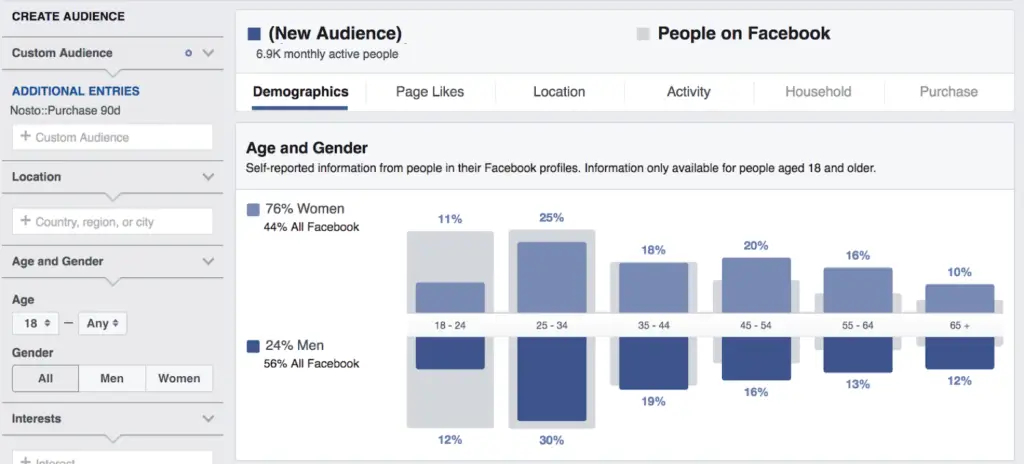 5 Tips for Creating Successful Facebook T-Shirt Ads 1 Audience Insights