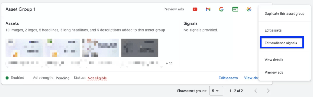 Unlocking Success: How to Optimize Performance Max Campaigns for Maximum Results 2 Audience Signals