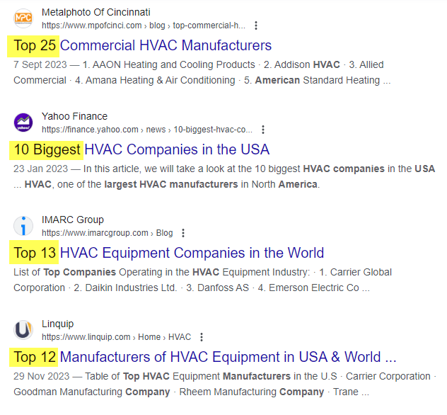 HVAC SEO Strategies: Top Tips for Contractors to Dominate Search 9 Create citations by listing in HVAC directories