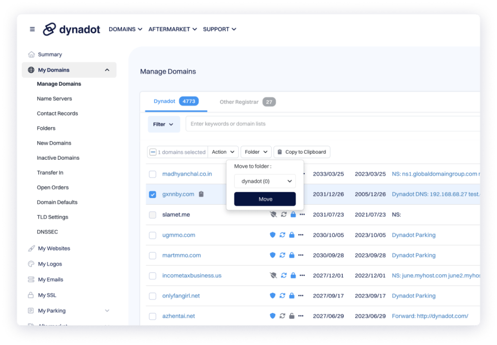 10 Best Domain Registrars for business: An In-Depth Review 16 Dynadot