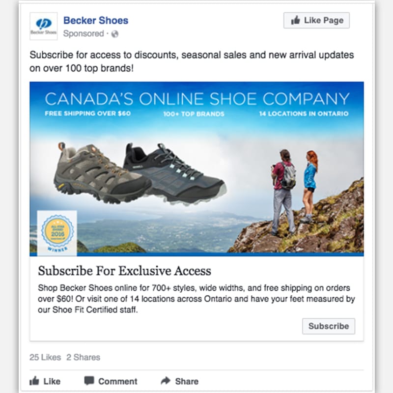E Commerce Social Media Advertising
