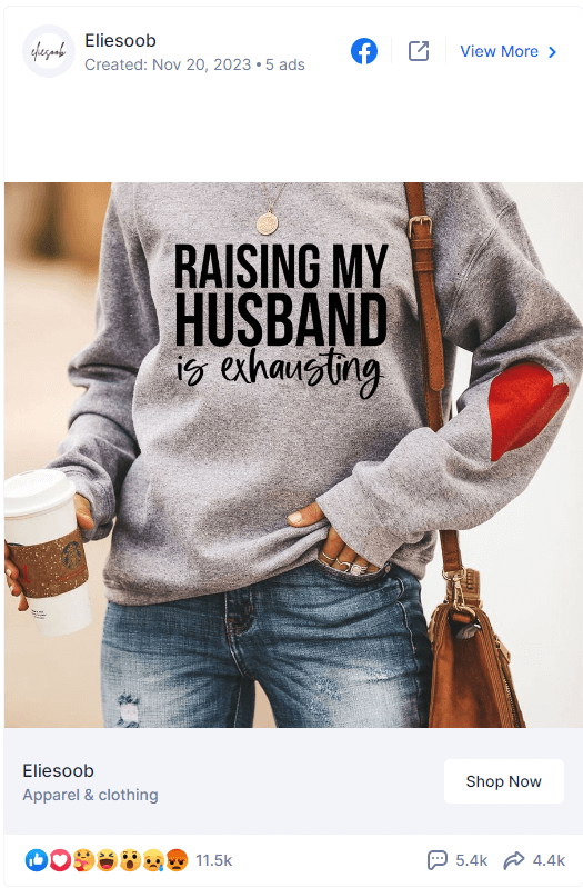 How to Maximize Your ROI with Facebook Clothing Ads 6 ElieSob
