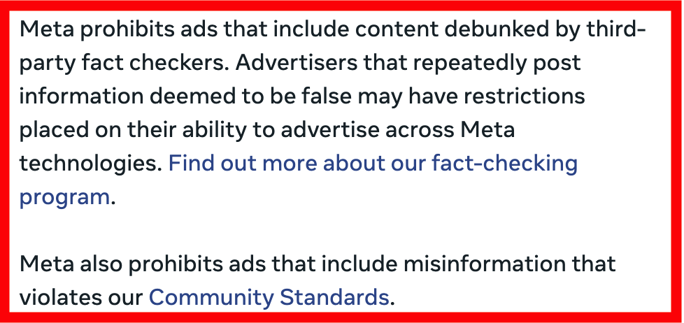 Avoiding Facebook Ad Rejections: Tips for Compliance and Approval 4 Facebook Ad Rejection4