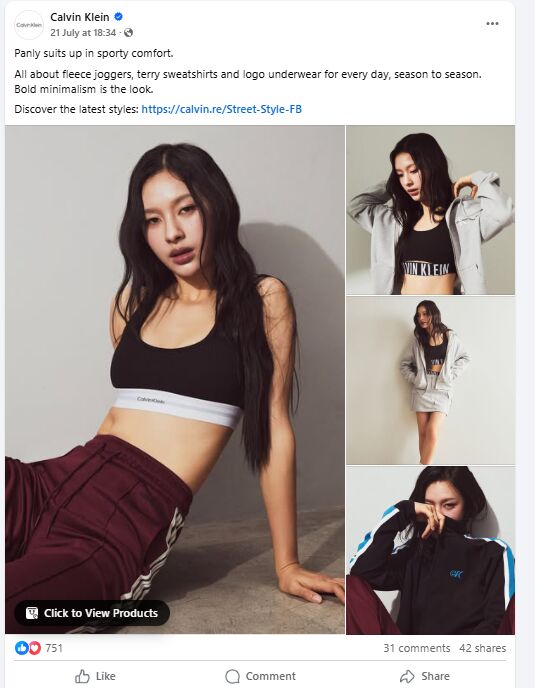 Using Facebook Ads for Lingerie Business: Examples and Tips 6 Facebook Ads for Lingerie Business6