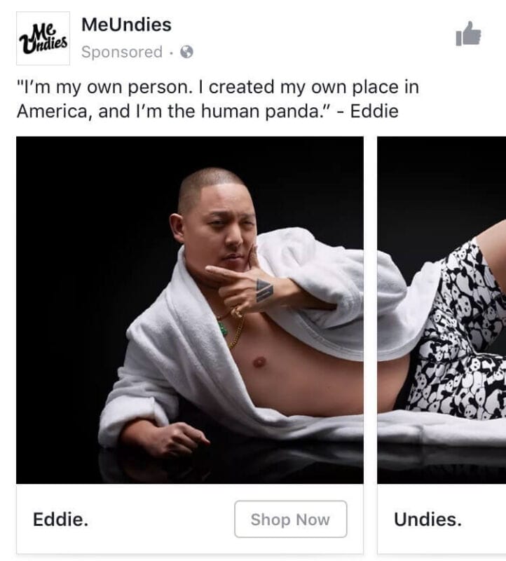 5 Eye-catching Facebook Clothing Ads Examples That Boost Sales 3 Facebook Clothing Ads Examples3