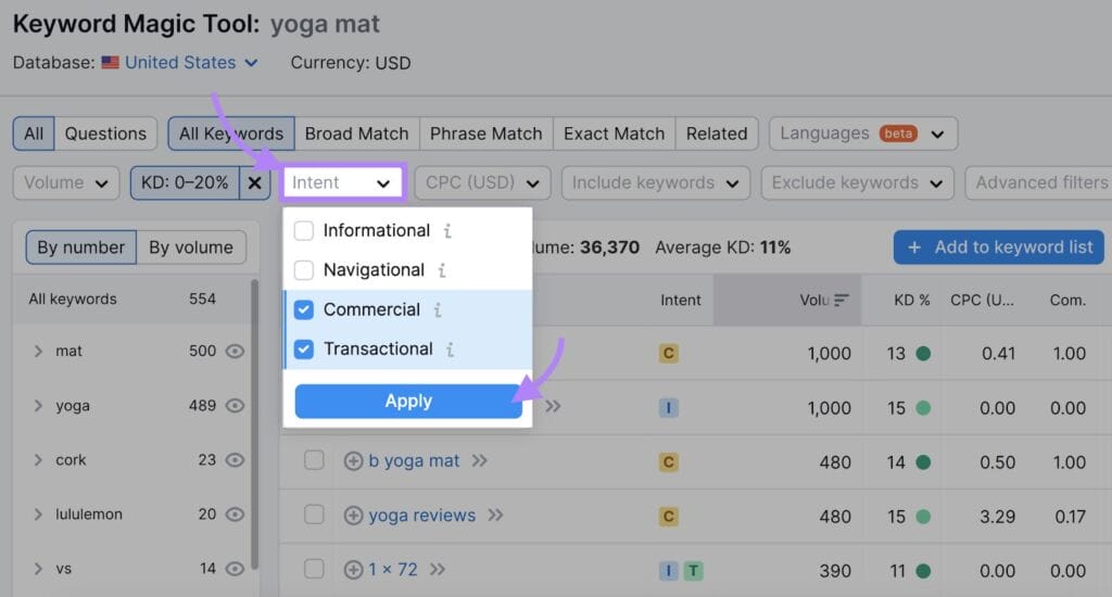 The Ultimate Guide to Ecommerce Keyword Research Strategy 12 Filter by Search Intent