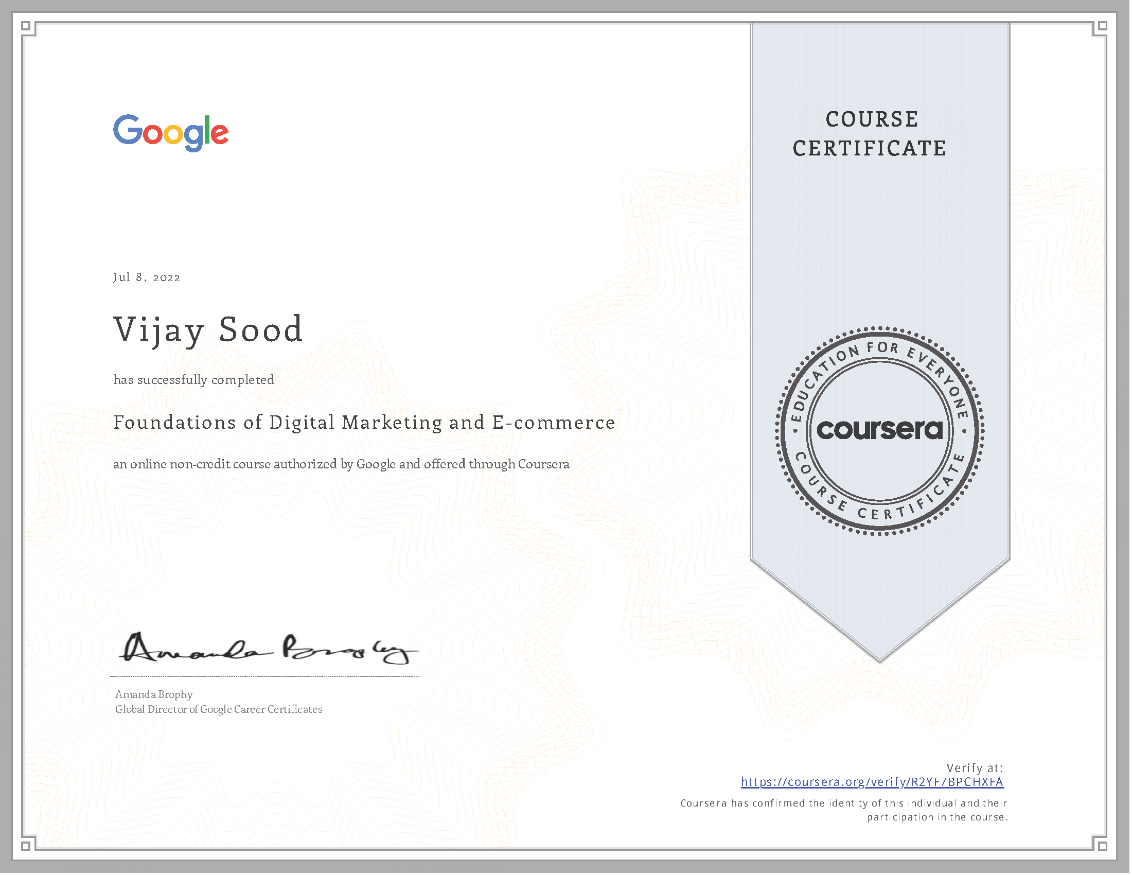 Foundations of Digital Marketing ECommerce Foundations of Digital Marketing ECommerce