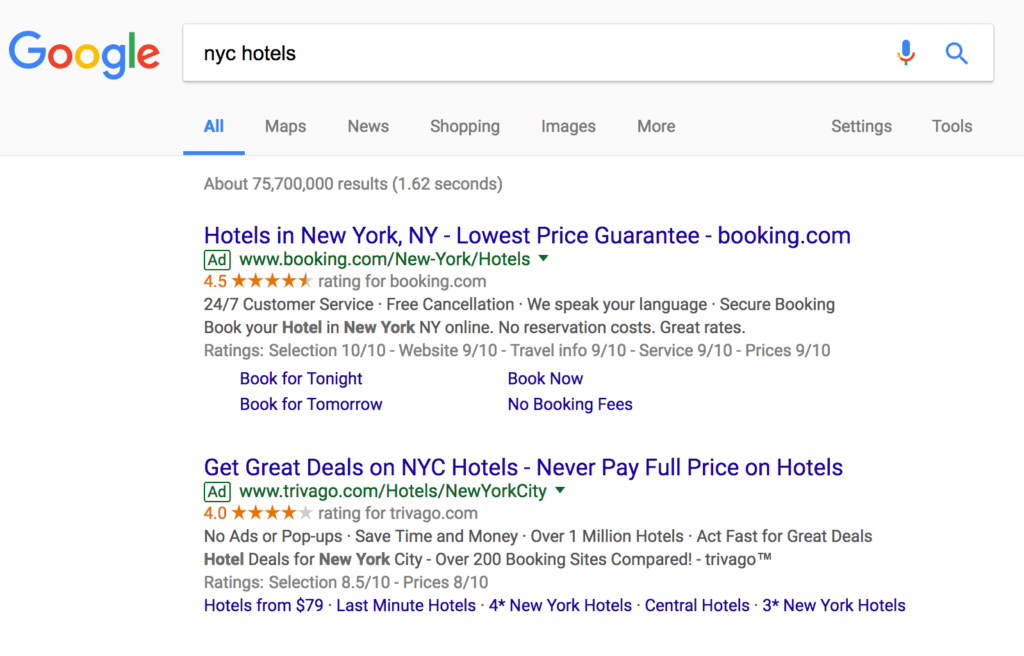 Google Ads Callout Extensions