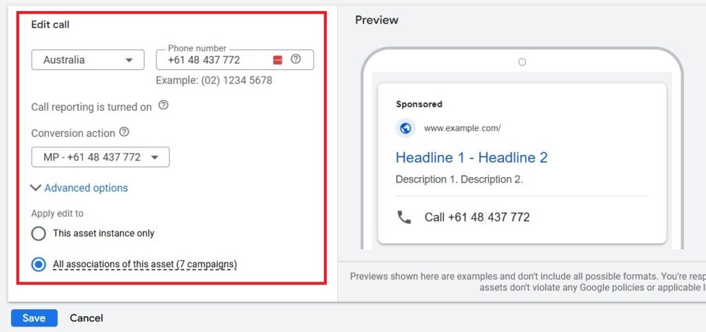 Maximizing Conversions with Google Call Only Campaigns 3 Google Call Only Campaigns3