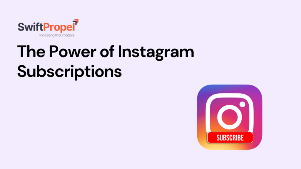 Instagram Subscriptions