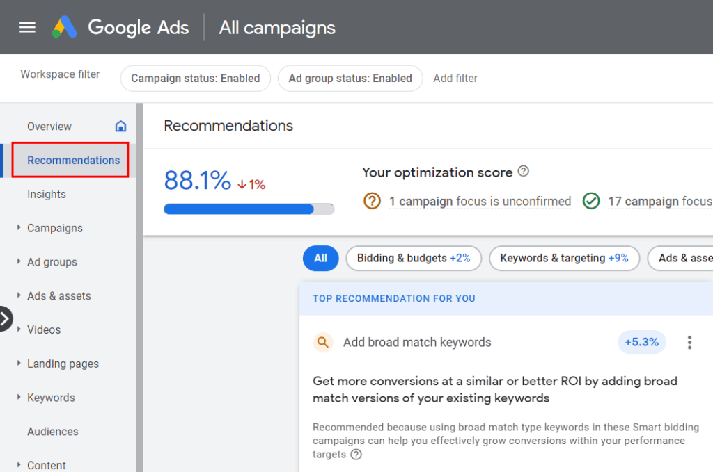 Tips for Launching the First Google Ads Campaign for Roofing Companies 12 Investigate Recommendations