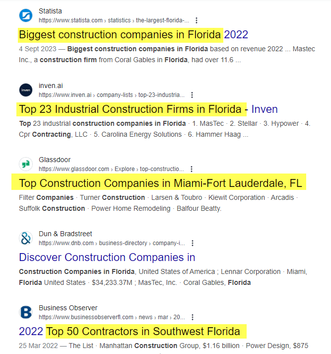 Local SEO and directory listings