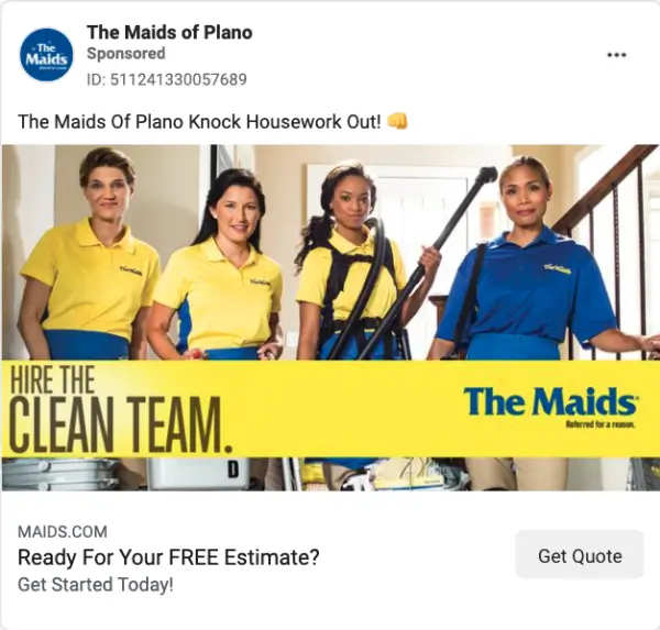 Ultimate Guide to Using Facebook Ads for Your Cleaning Business 8 Make images that are distinctive