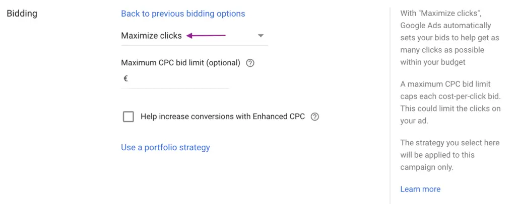 Mastering the Google ads bidding strategies : A Comprehensive Guide 5 Maximize Clicks