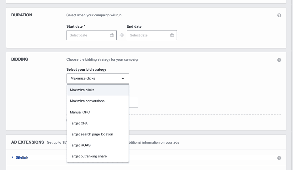 Google Ads Portfolio Bid Strategy