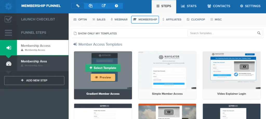 Redefining Funnel Optimization: 10 Cutting-Edge ClickFunnels Addons Strategies 1 Membership Site clickfunnel