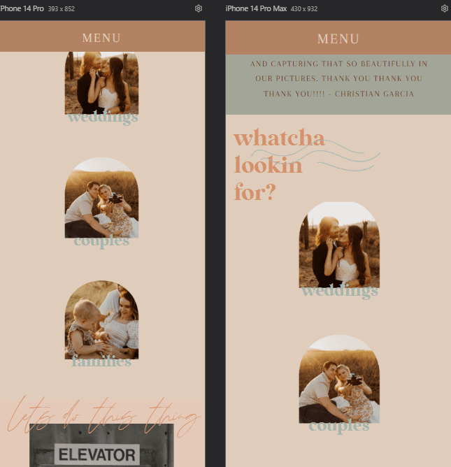 Mobile Friendly Design