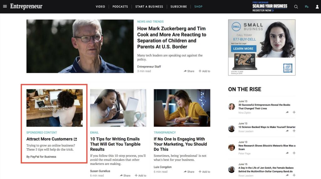 The Power of Native Advertising: Blending Content and Commerce 1 Native Advertising1