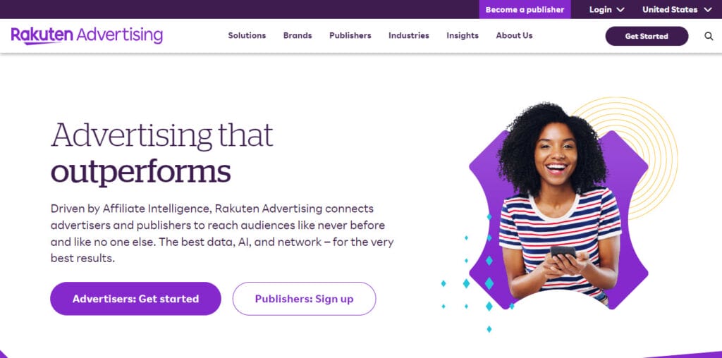 7 Best Affiliate Marketing Platforms for Ecommerce Marketers 11 Rakuten Advertising