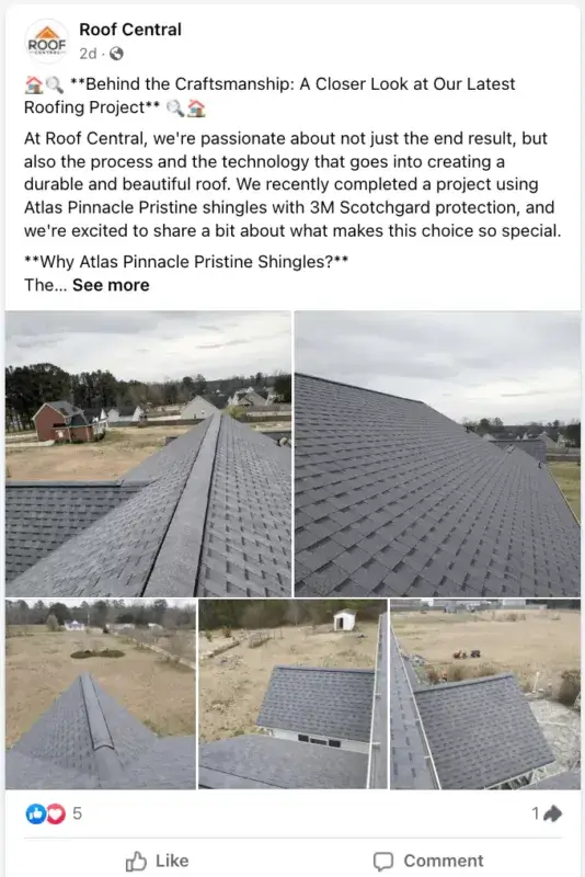 Inspiring Roofing Facebook Ads Example for Contractors 12 Roofing Facebook Ads Examples12