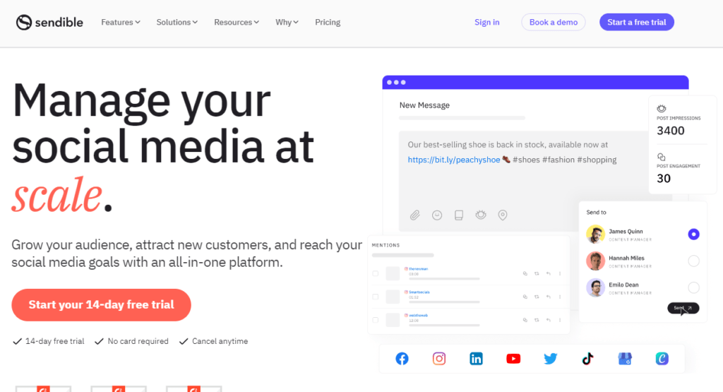 10 Best Social Media Marketing Tools for Every Marketer 7 Sendible