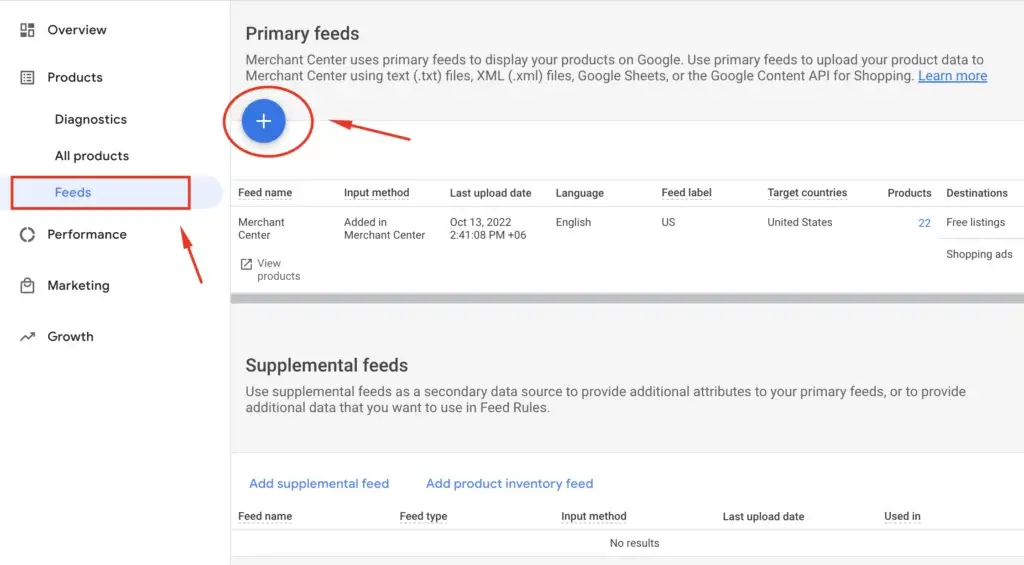 Setting Up a Product Feed2