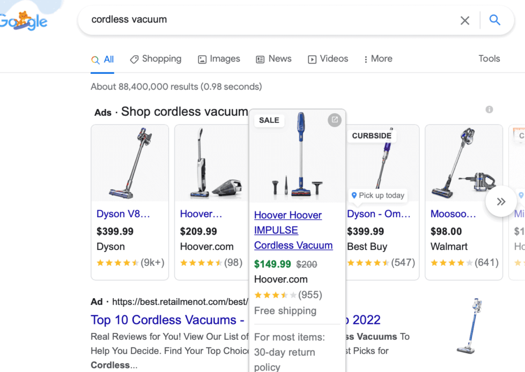 Effective Tips for Google Smart Shopping Optimization 3 Target all products