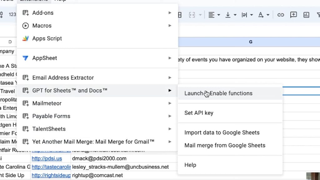 Boosting Email Open and Reply Rates using AI Personalization 2 Use This Cold Email AI Tool GPT for Sheets for B2B Lead Gen 3 39 screenshot