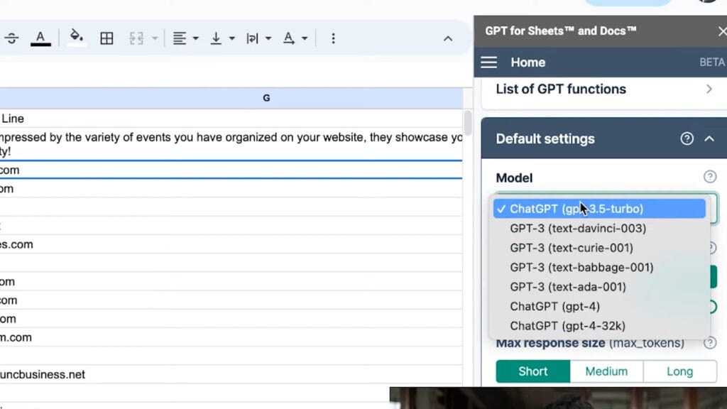 Boosting Email Open and Reply Rates using AI Personalization 4 Use This Cold Email AI Tool GPT for Sheets for B2B Lead Gen 6 22 screenshot