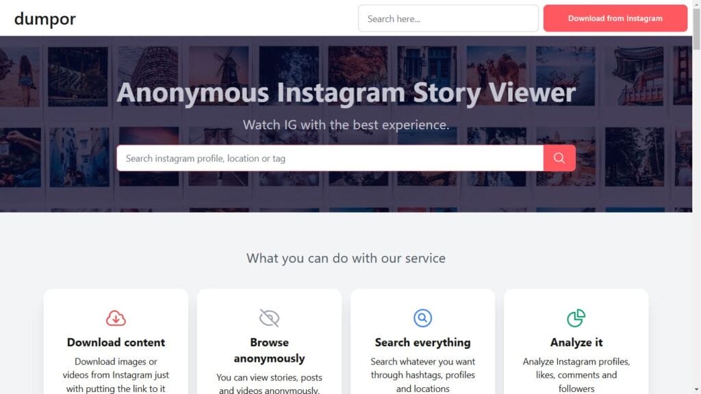 Watch Instagram Stories Anonymously