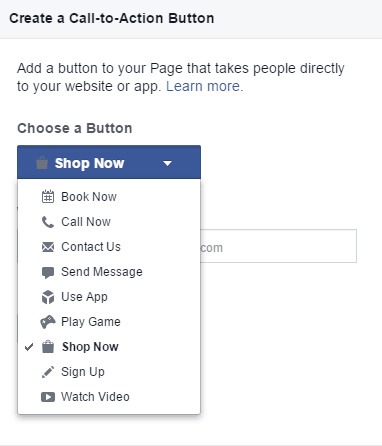 clear call to action