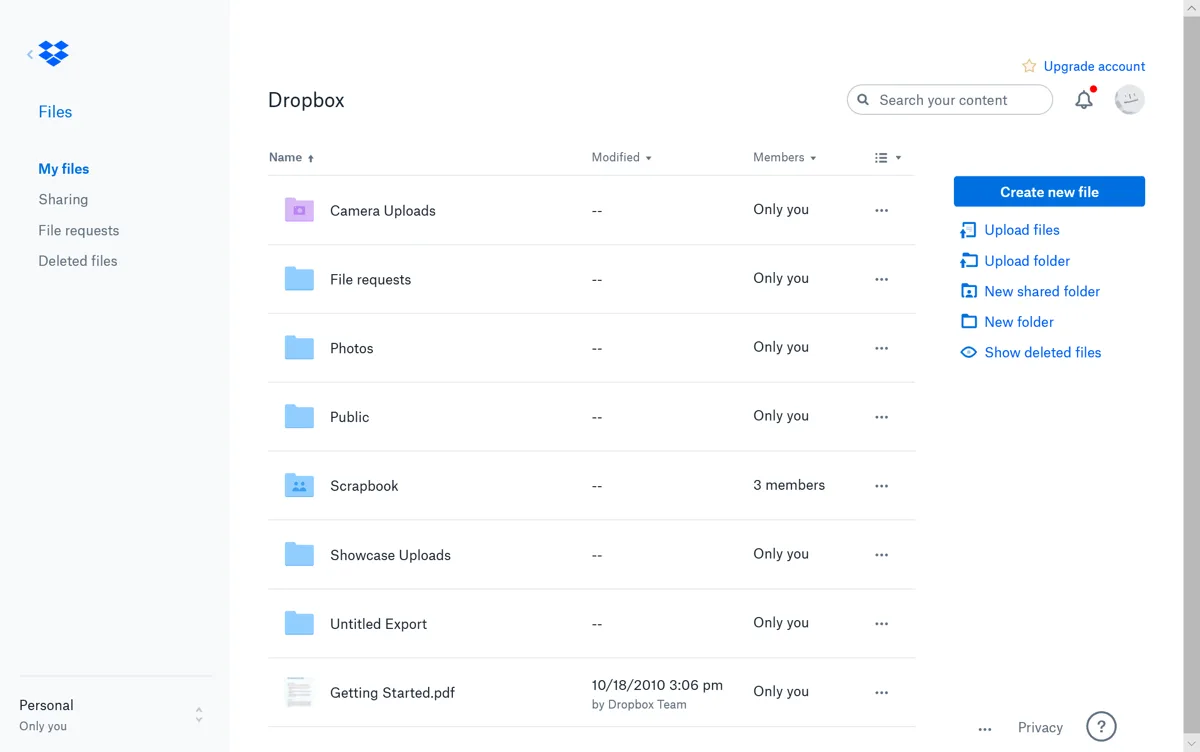 cloud storage services