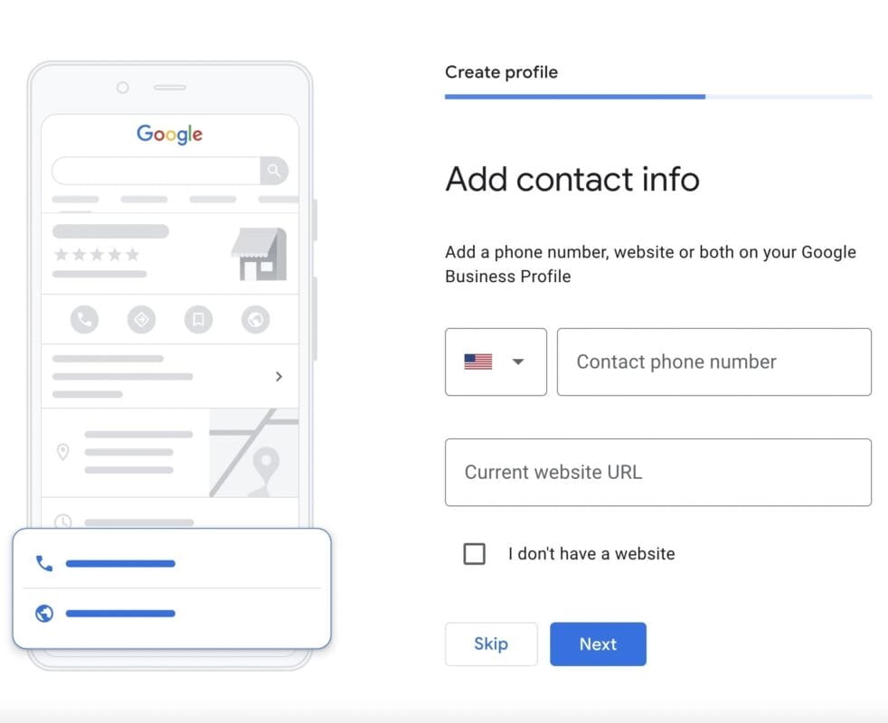 10 Strategies for Effective Google Business Profile Optimization 3 contact information
