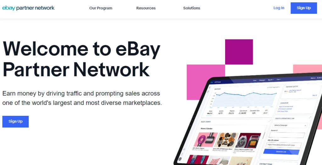 7 Best Affiliate Marketing Platforms for Ecommerce Marketers 8 eBay Partner Network