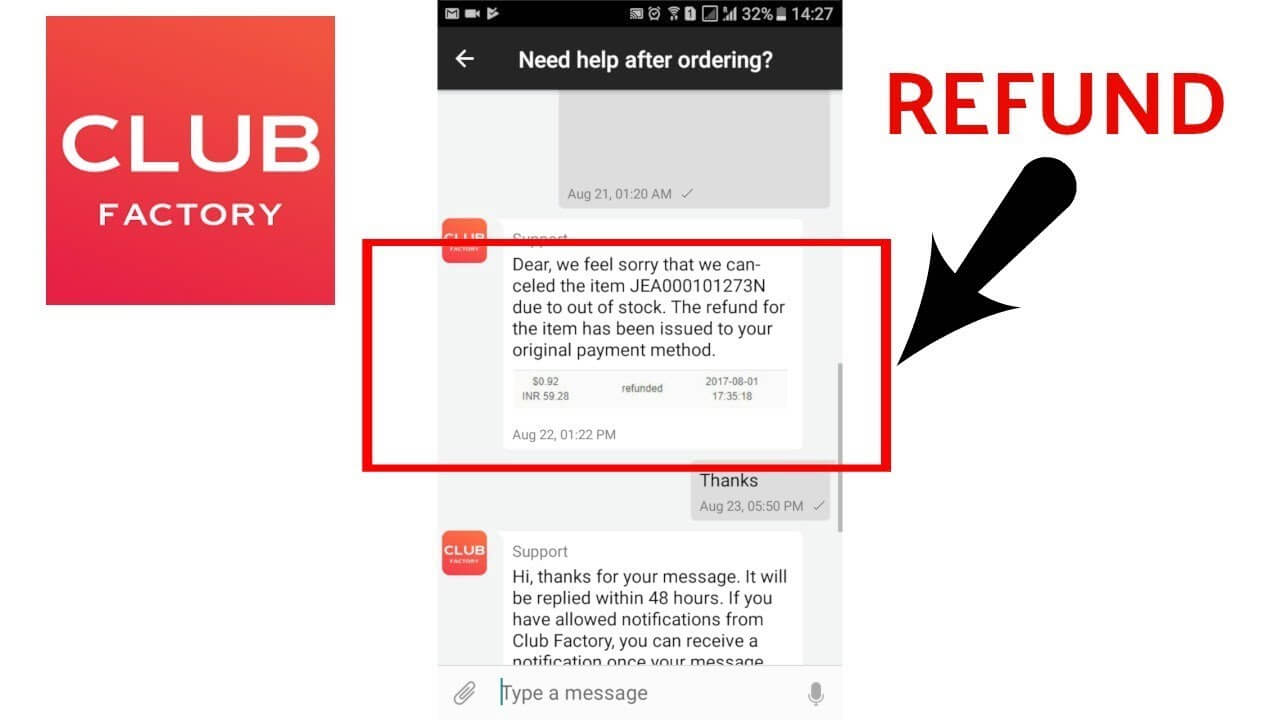 Flexible return and cancel policy