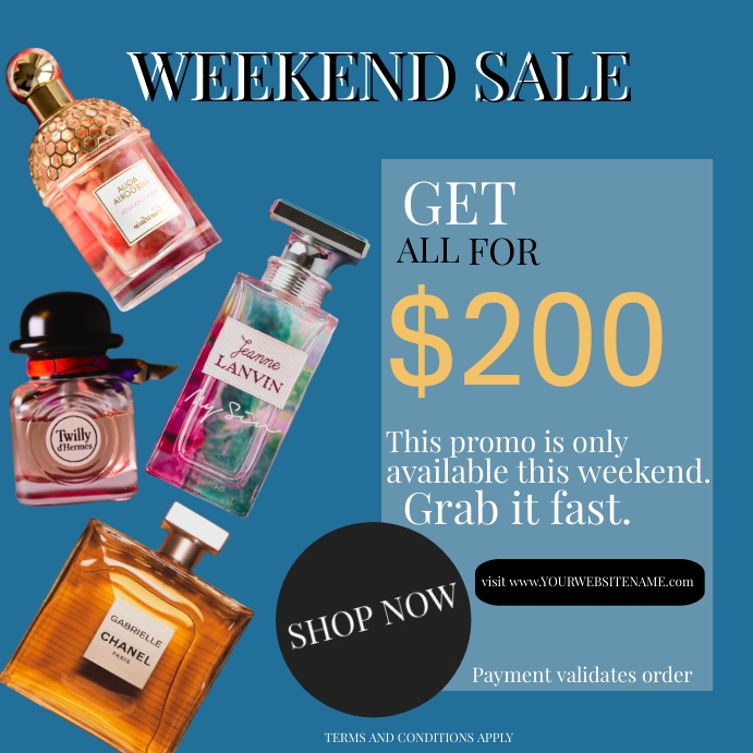 Ads for Fragrances