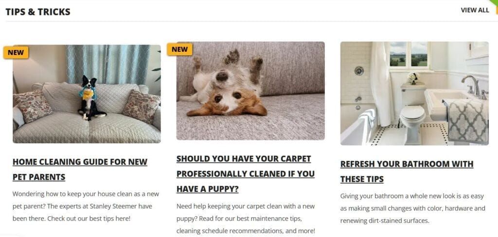 Boosting SEO for Cleaning Company: 78% Traffic Surge Achieved 2 image