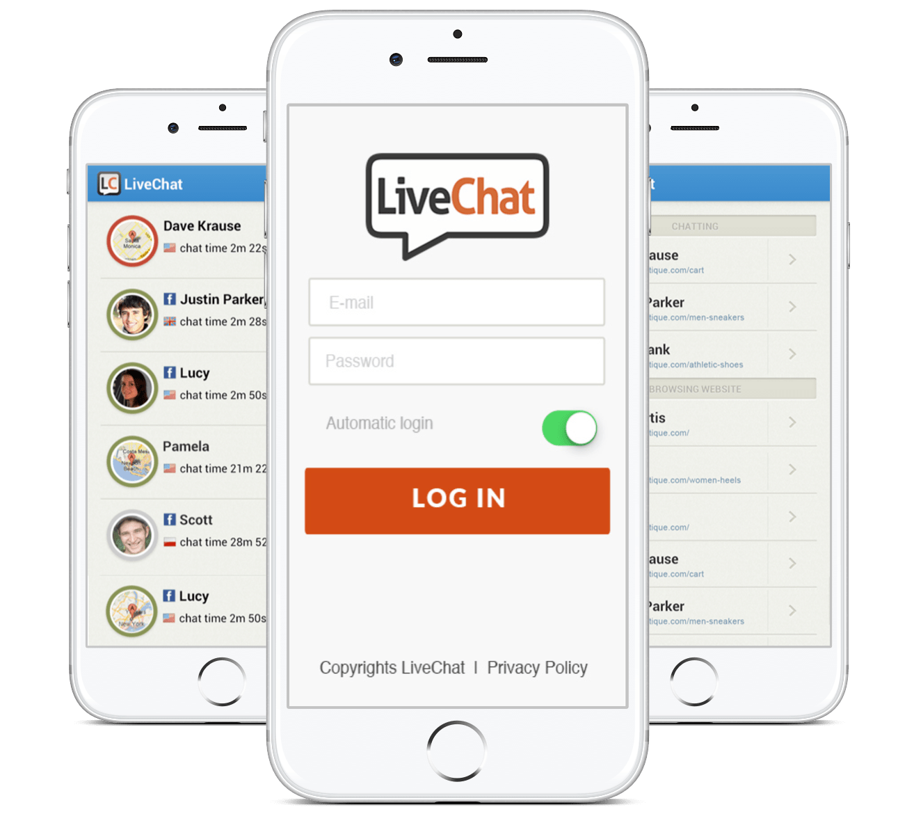 live chat softwares