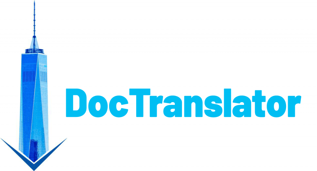 Free Online Document Translator - DocTranslator 1 logo big